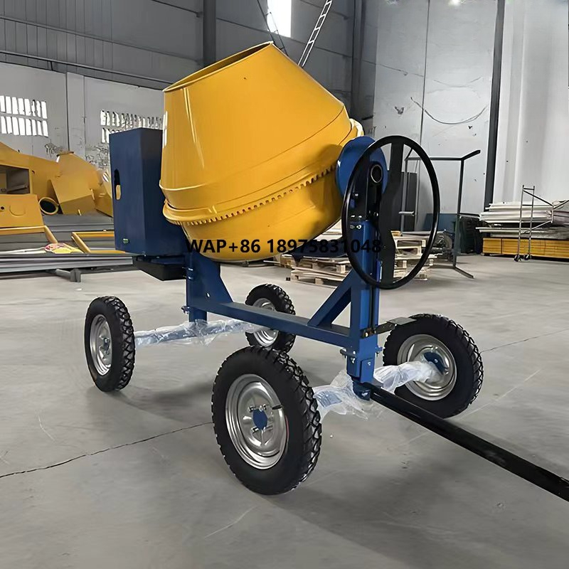 Concrete Mixer Small - 小型コンクリートミキサー 200～500L容量 小型建築用コンクリートミキサー