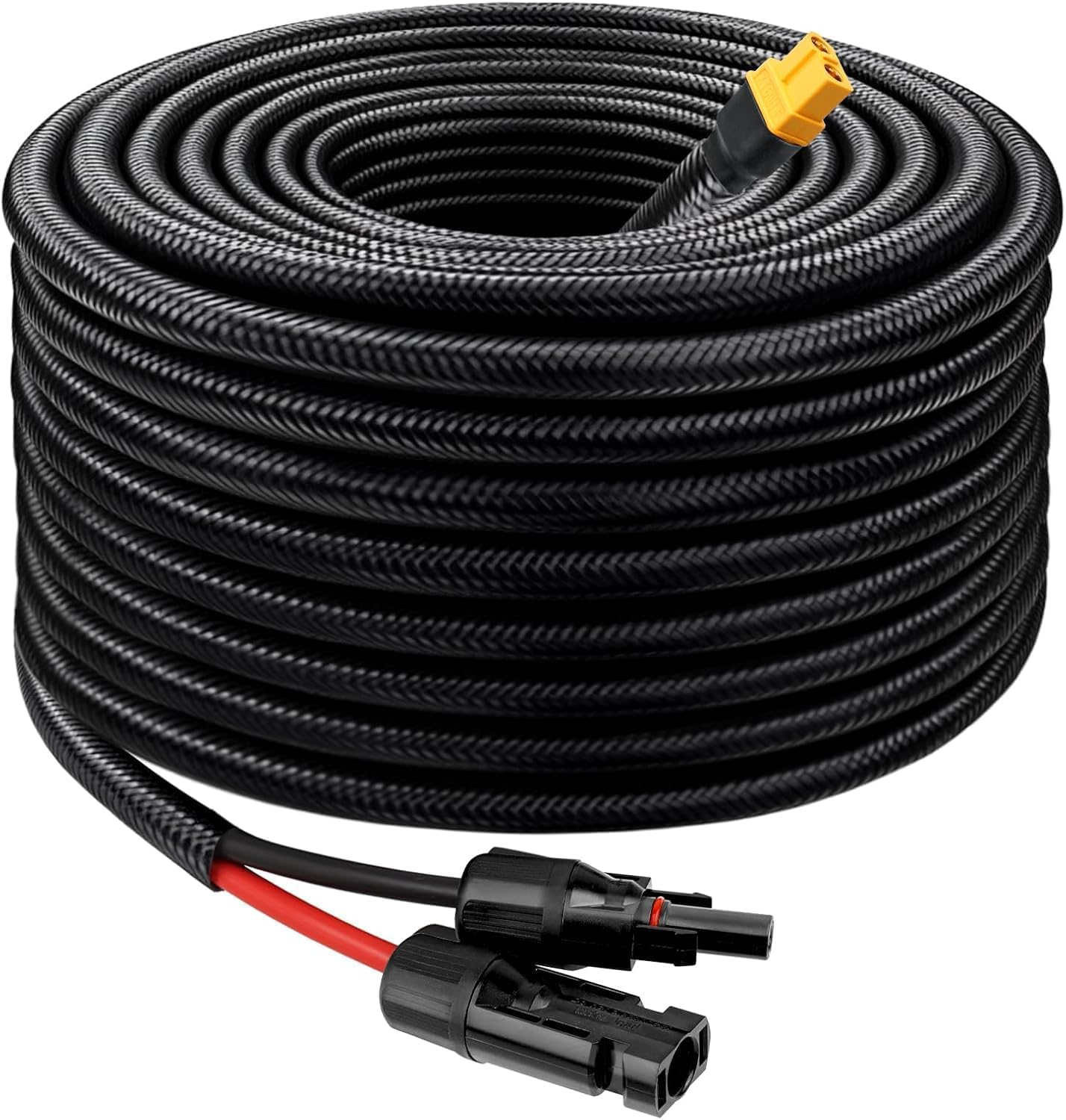 Outdoor Power Extension Cord - ソーラーコネクタからXT60ケーブルへの10AWG 100フィート延長コード、ソーラーパネル、バッテリー、RV、屋外ポータブル電源ステーション用