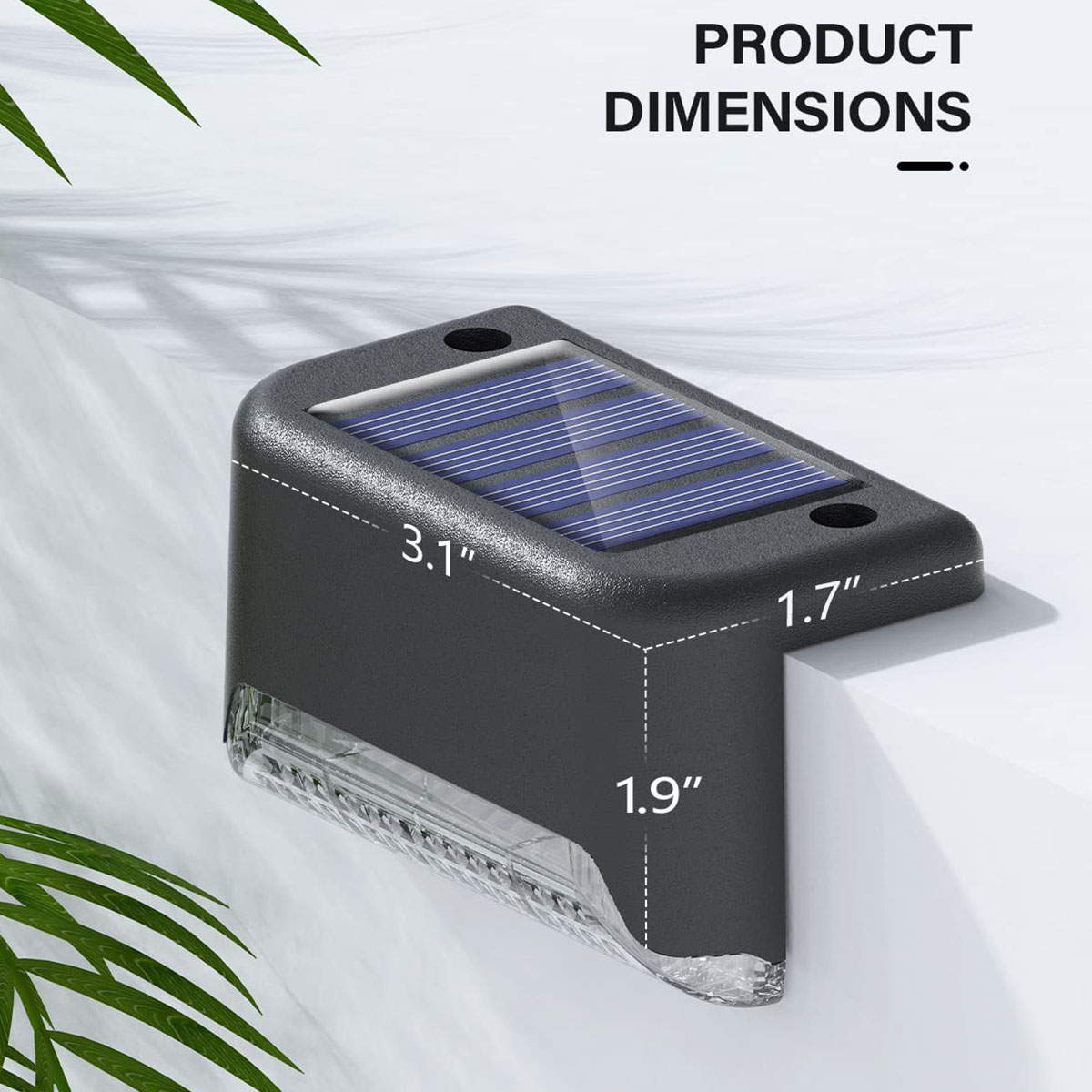 Outdoor Power Pack - ソーラーLEDデッキライト,防水,階段,屋外,4または12ユニット用