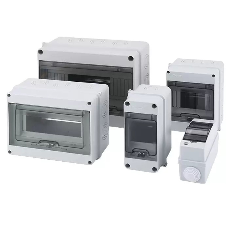 Power Switch Outdoor - HTシリーズ ジャンクションボックス 2/3/5/8/12/15/18/24回路 PCプラスチック製 屋外用電気配電ボックス IP65