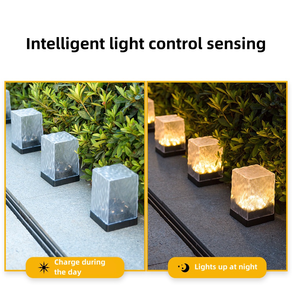 防水ソーラーLEDランプ,屋外照明,氷のような形,庭の装飾, - Outdoor Power Block のレビューと価格