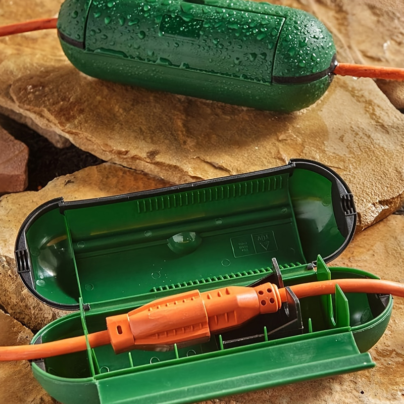 屋外用延長コード安全カバー（防水シール付き）、屋外コンセント - Outdoor Power Extension Cord のレビューと価格