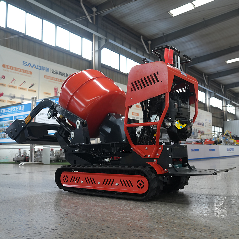 耐久性のある小型ミニセルフローディングコンクリートミキサー車 - Concrete Mixer Small のレビューと価格