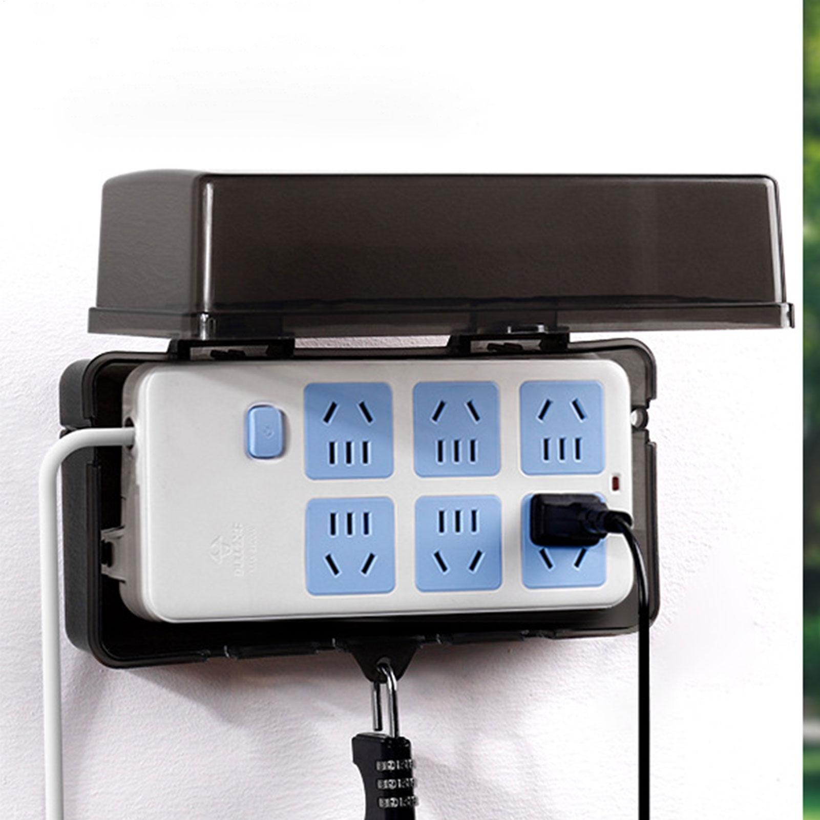 耐久性のあるプラスチック製プラグボックス盗難防止防水ケーブル - Outdoor Power Extension Cord のレビューと価格