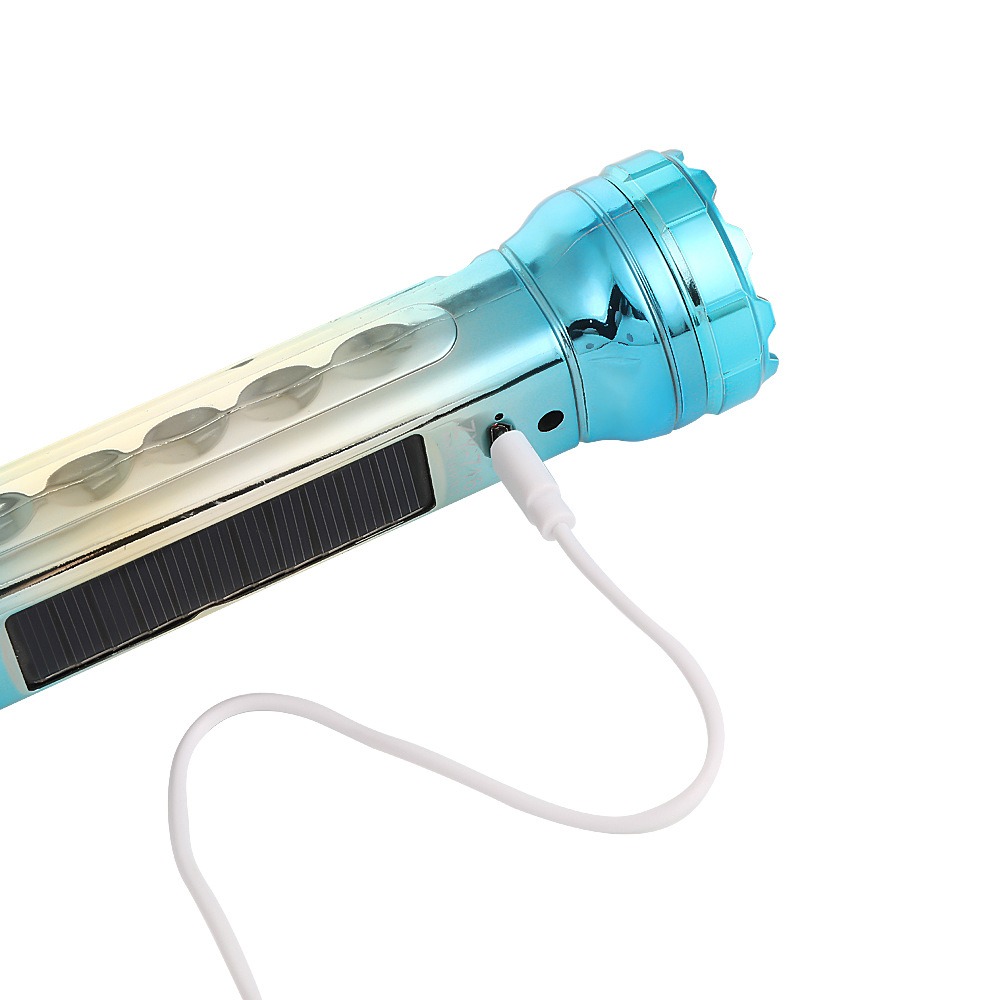 太陽光発電の超高輝度 LED 懐中電灯 - アウトドア キャ - Outdoor Power Solutions のレビューと価格