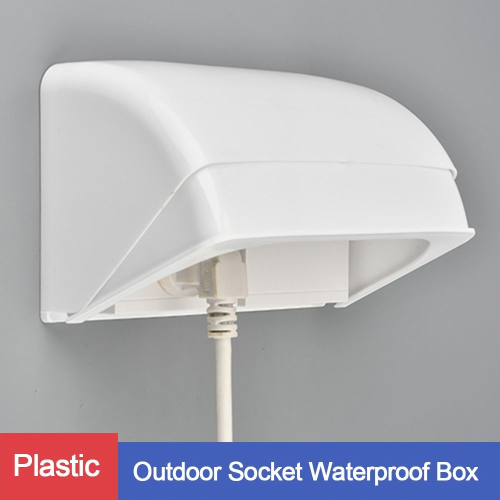 1 個屋外ソケット防水ボックス電気プラグカバー防雨カバー充電 - Power Switch Outdoor のレビューと価格