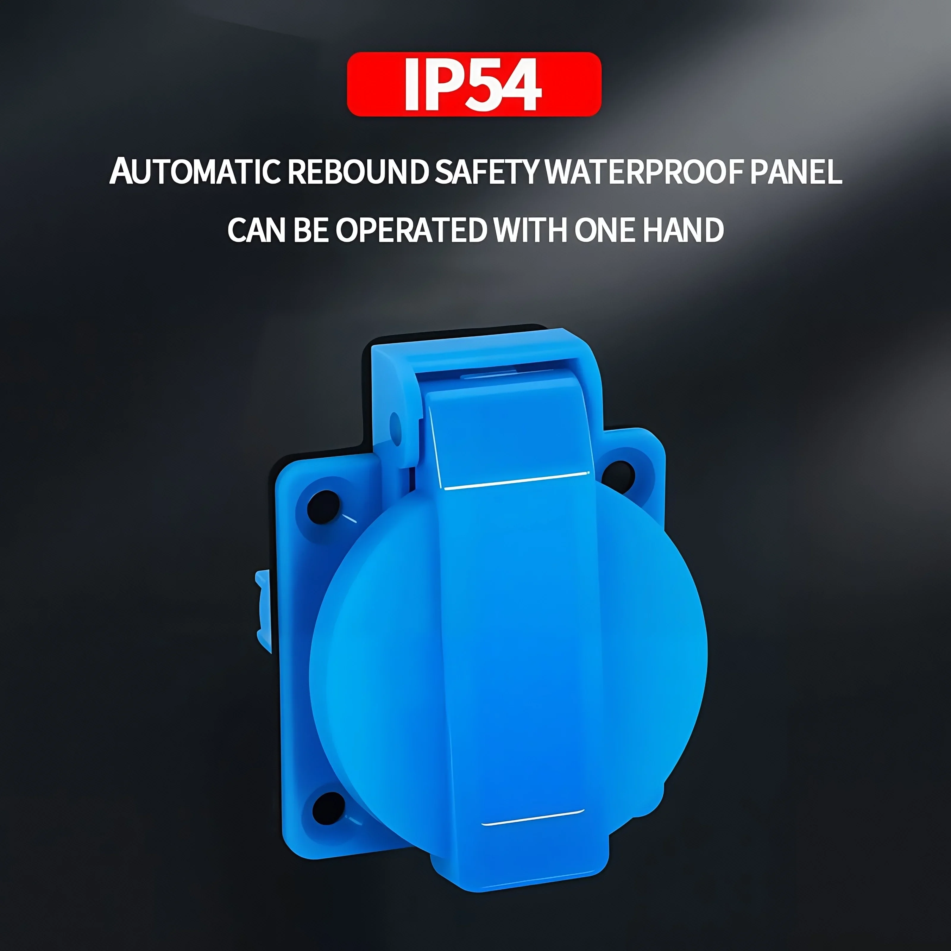 IP54 16A 防水工業用パネルソケット電力壁コンセント  - Outdoor Power Solutions のレビューと価格