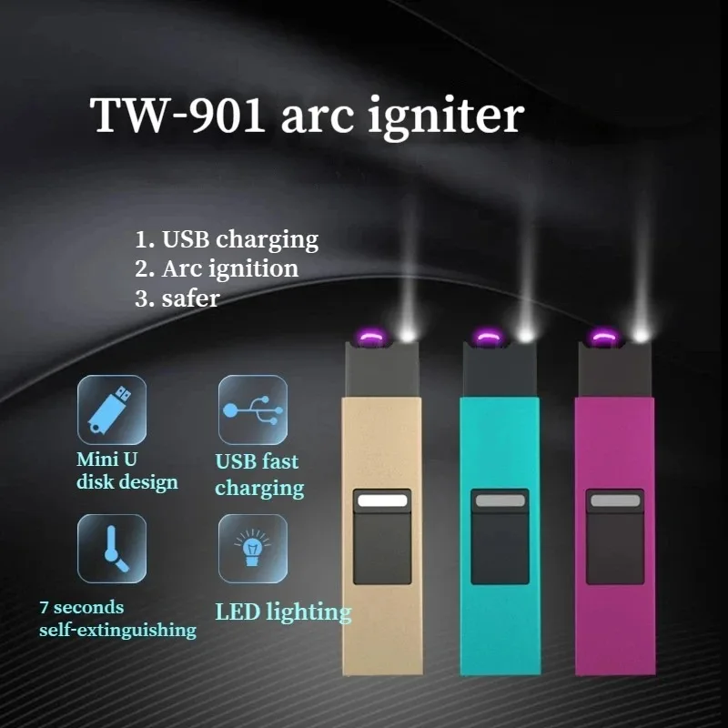 ポータブルパルスアーク電子ライター屋外防風LEDパワーディス - Outdoor Power Solutions のレビューと価格